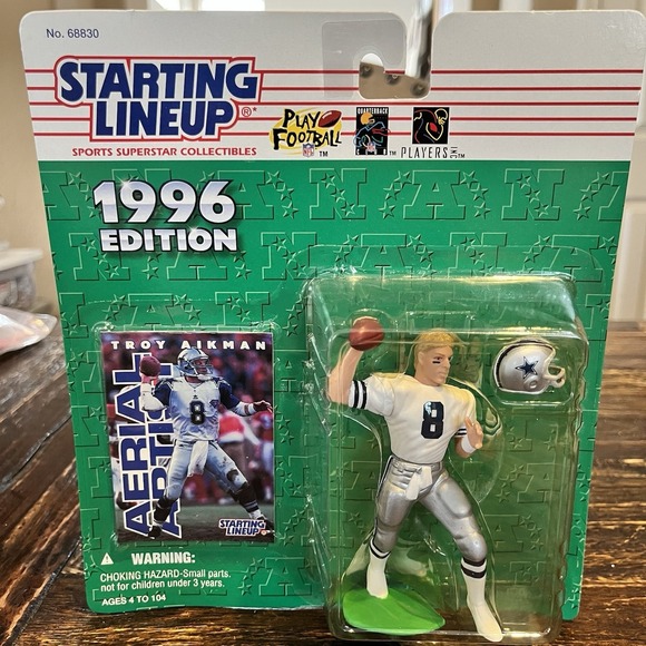 Kenner Other - Vintage Troy Aikman 1996 Dallas Cowboys Starting Lineup Figure New Sealed